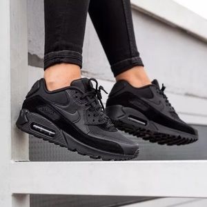 womens nike air max 90 black